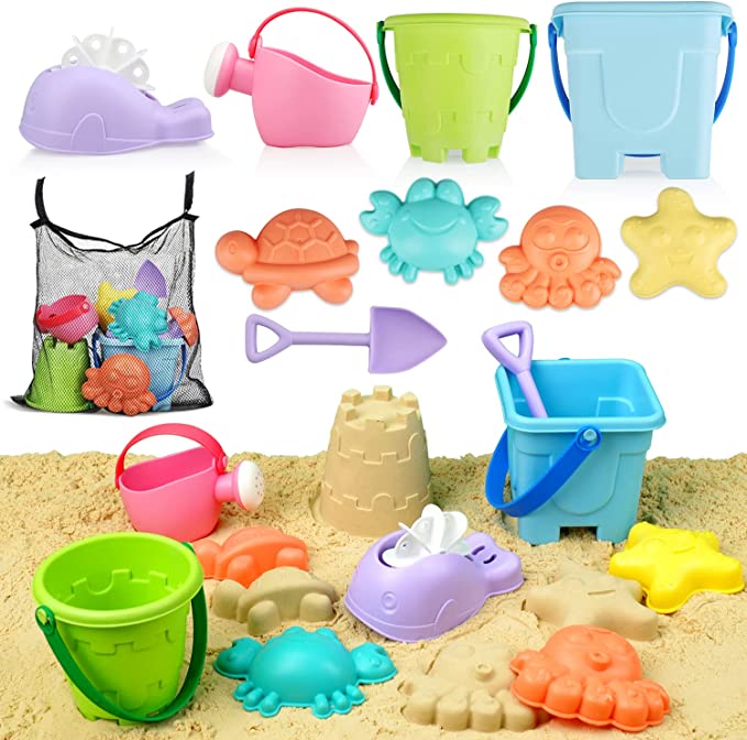 9 Pc Beach Sand Toys Set
