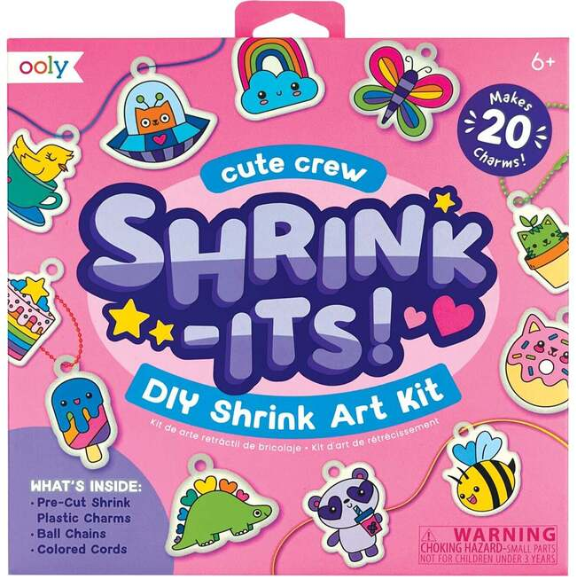 Color Zone Shrink Art Charm Kit