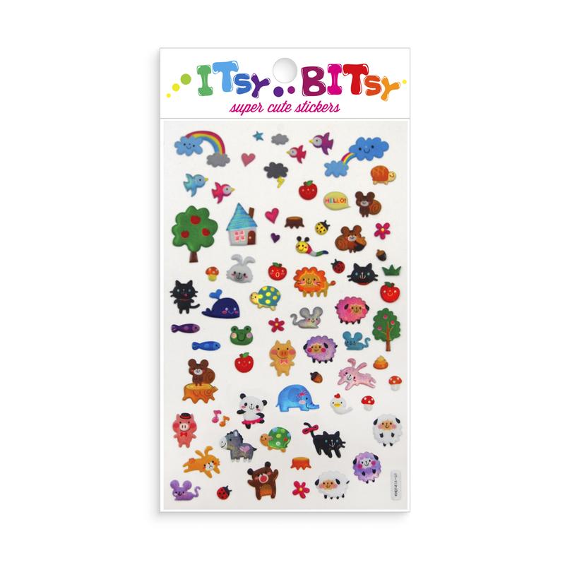 Itsy Bitsy Stickers - Animal Town