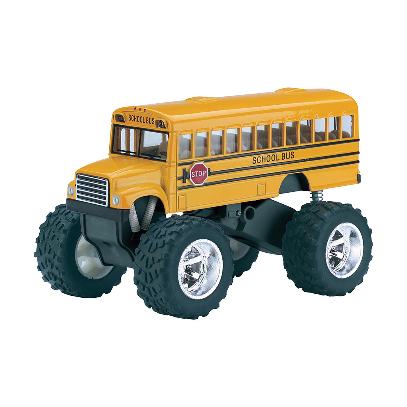 5" Diecast Big Wheel School Bus