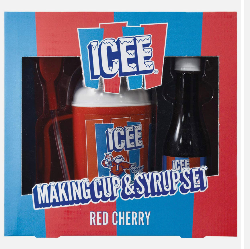 ICEE Making Cup & Cherry Syrup Set