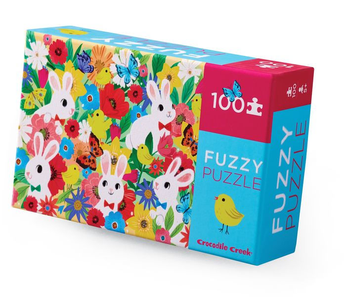 Fuzzy Bunny Puzzle-100 Piece