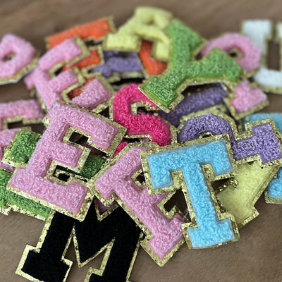 Varsity Letter Patches- Pick your Letter & Color!