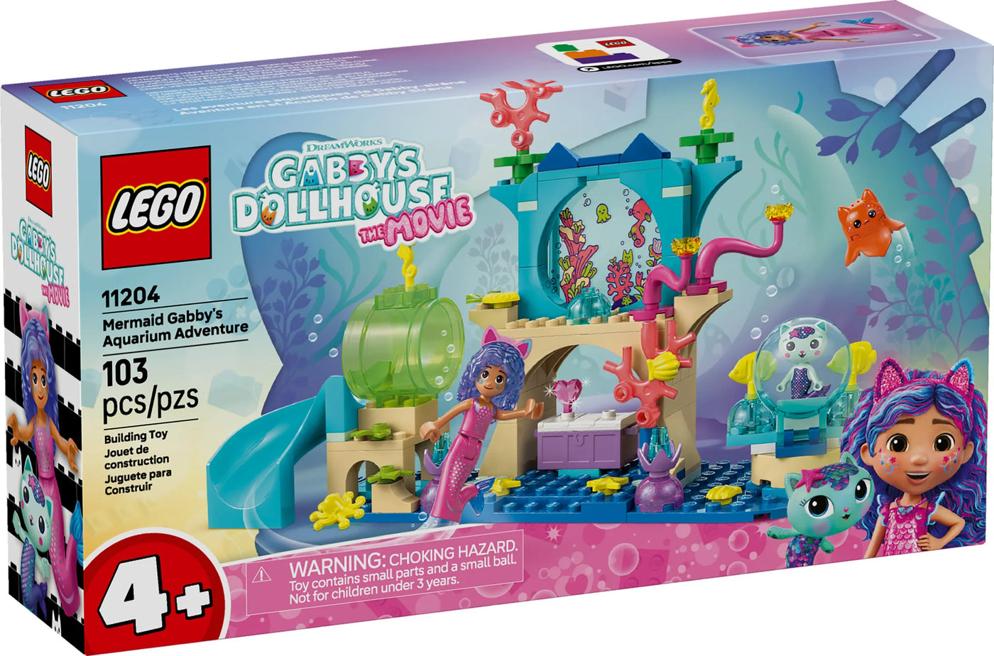 LEGO Mermaid Gabby's Aquarium Adventure