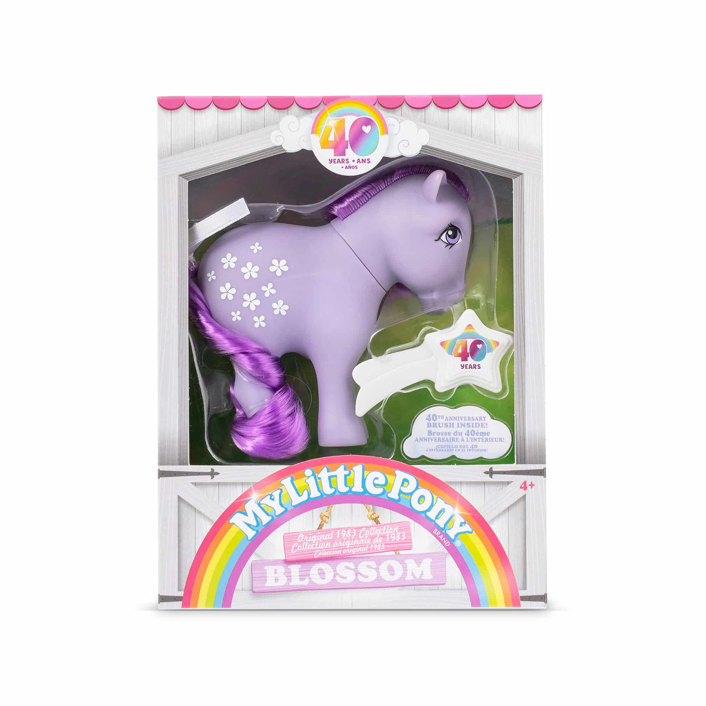 My Little Pony Classic 4" Collectible 40th Anniversary Pony