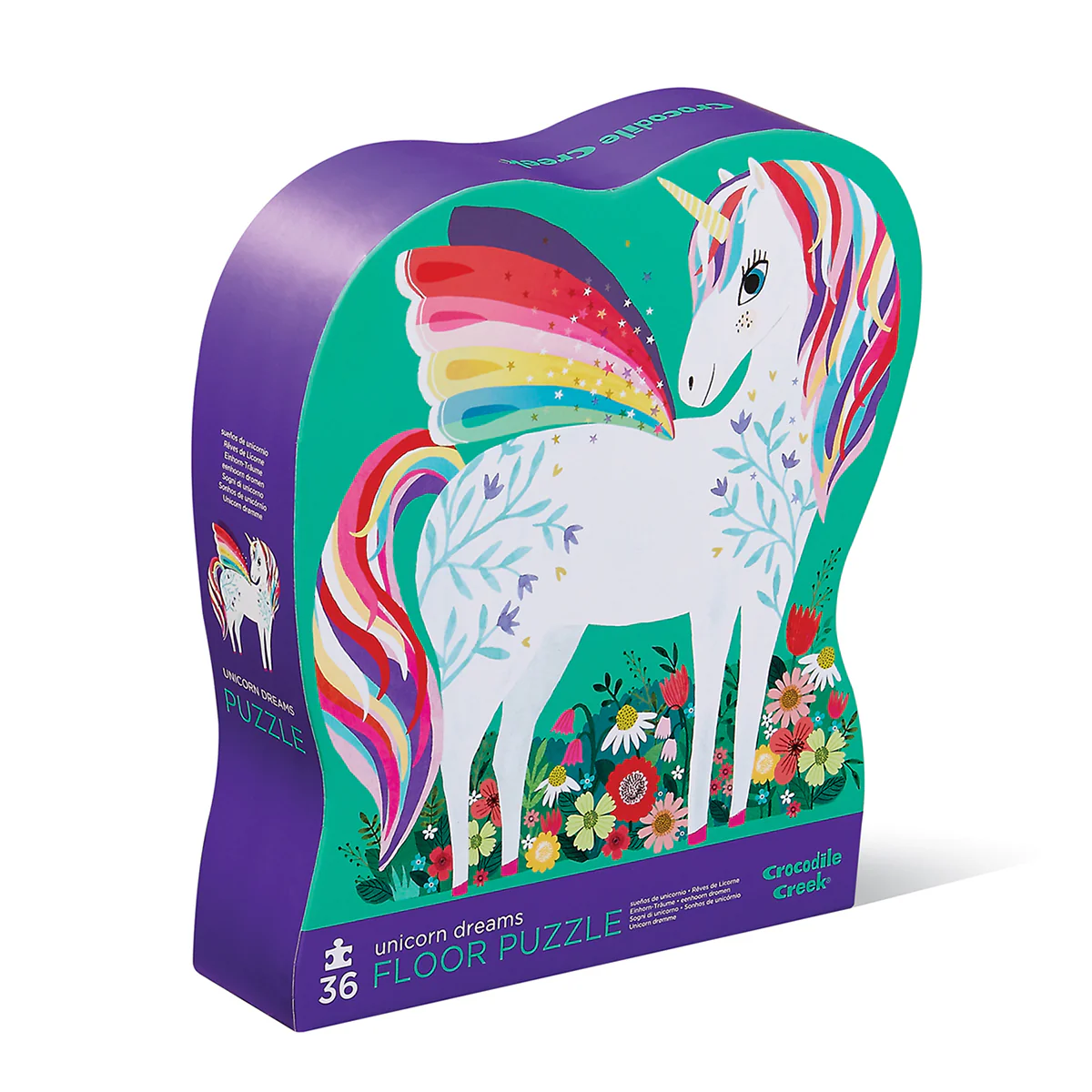 36 Piece Unicorn Dreams Floor Puzzle