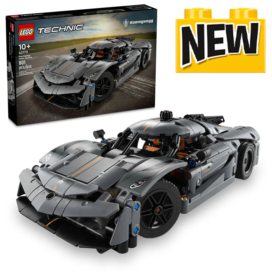 LEGO Koenigsegg Jesko Absolut Grey Hypercar