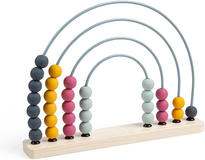 Bigjigs Toys Rainbow Abacus - Eco Wooden Abacus for Kids & Toddlers