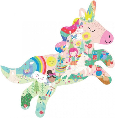 Rainbow Unicorn 40 Pc Jigsaw Puzzle