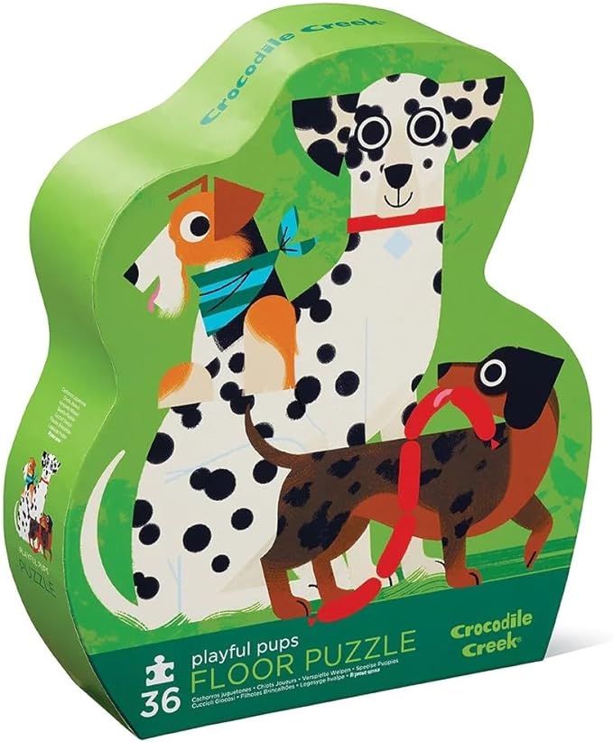Playful Pups floor puzzle