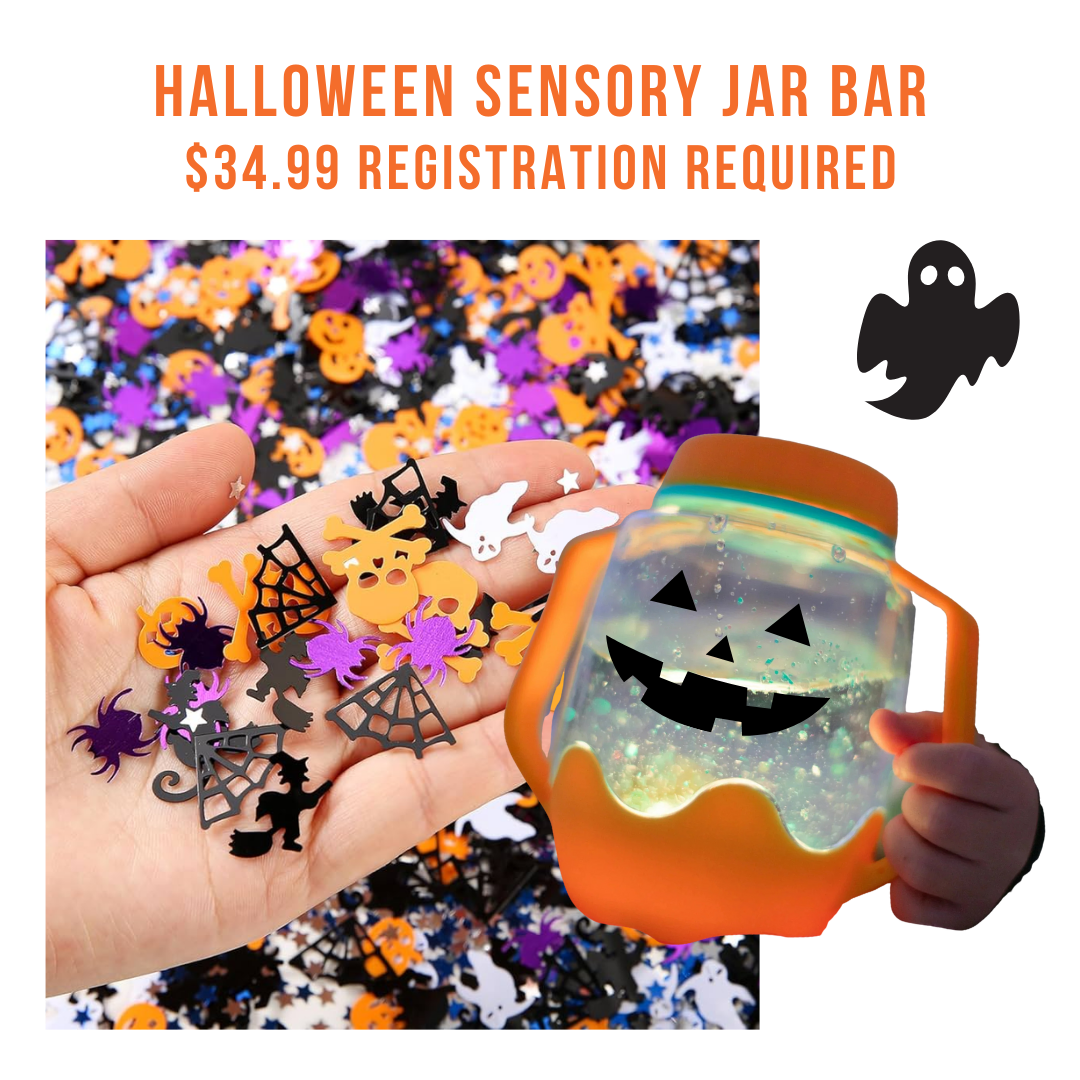 Halloween Sensory Jar Bar