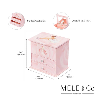 Deluxe Ballerina Jewelry Box
