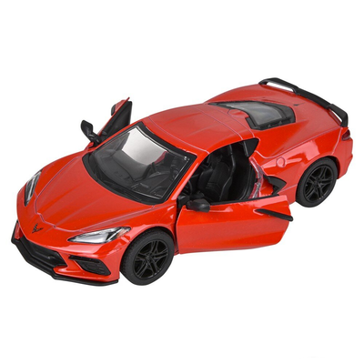 5" 2021 Corvette Die Cast Pull Back