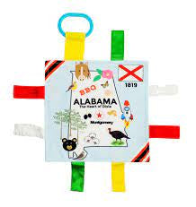 Alabama State Baby Learning Crinkle