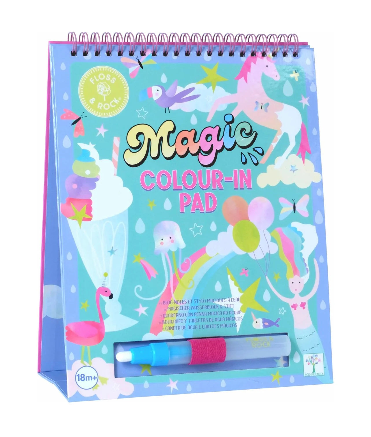 Magic Color Changing Watercard Easel and Pen- Fantasy Magic