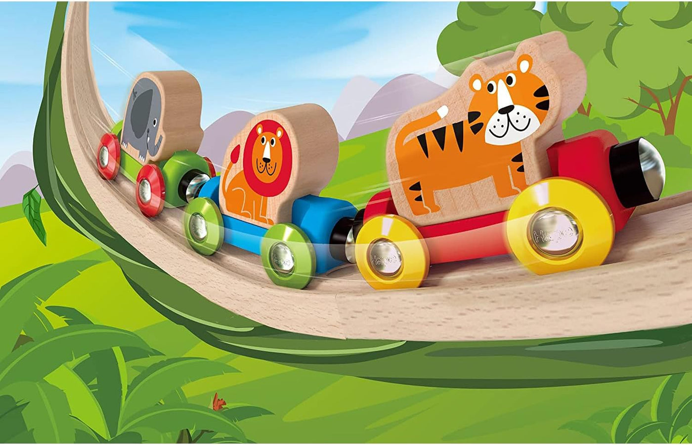 Jungle Journey Wooden Train