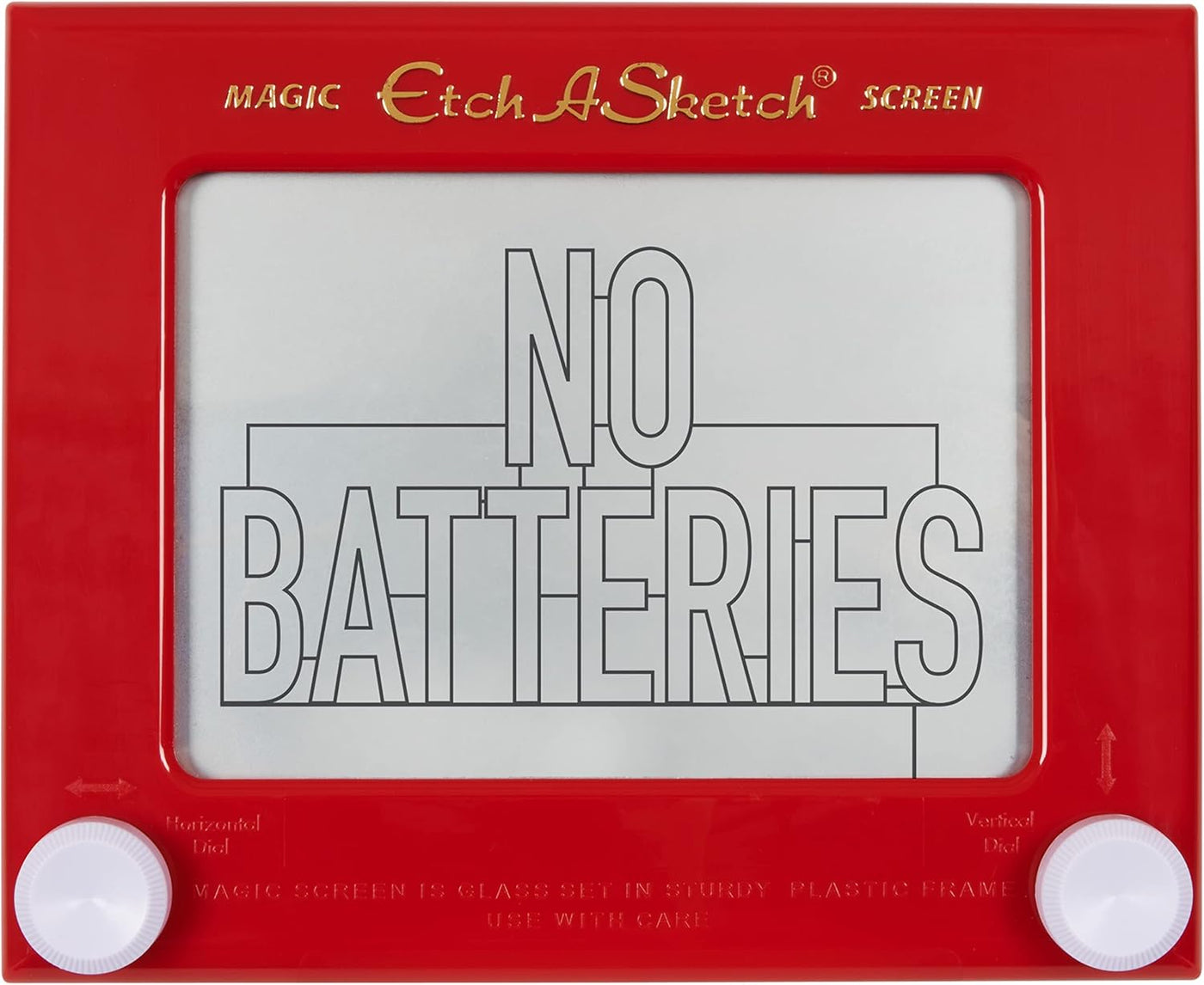 Etch A Sketch-Classic Red Drawing Toy with Magic Screen