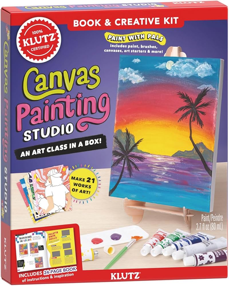 Klutz Canvas Painting Studio