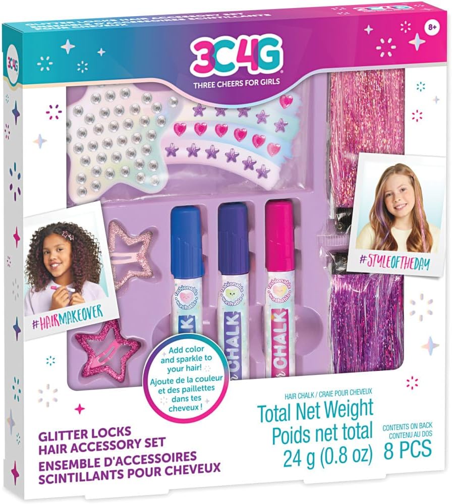 Glitter Locks Hair Accessory Set