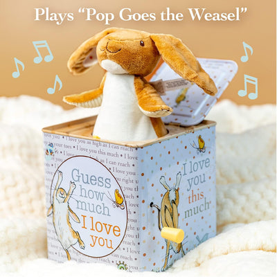 Guess How Much I Love You - Nutbrown Hare Jack-in-The-Box - Musical Toy for Babies