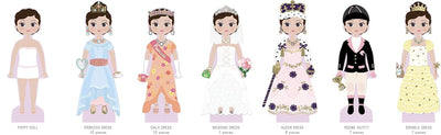 Princess Charlotte Magnetic Dress Up