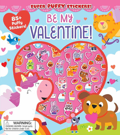 Super Puffy Stickers! Be My Valentine!