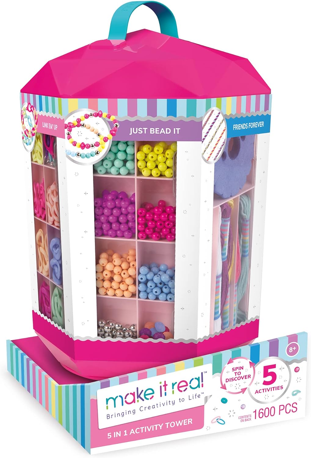 5 in 1 Bead Activity Tower