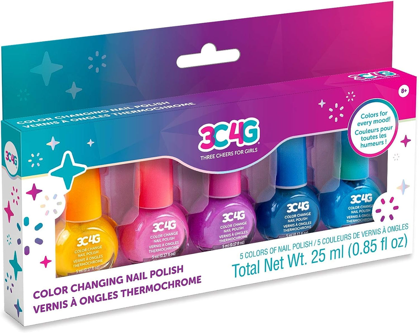 3C4G Color Changing Nail Polish