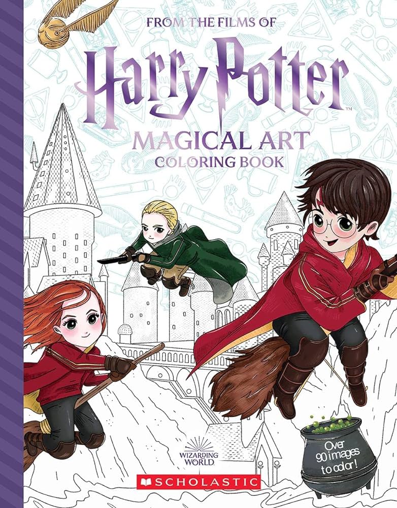 Harry Potter Magical Art Coloring Book