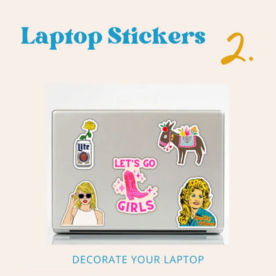 Let's Go Girls Vinyl Sticker