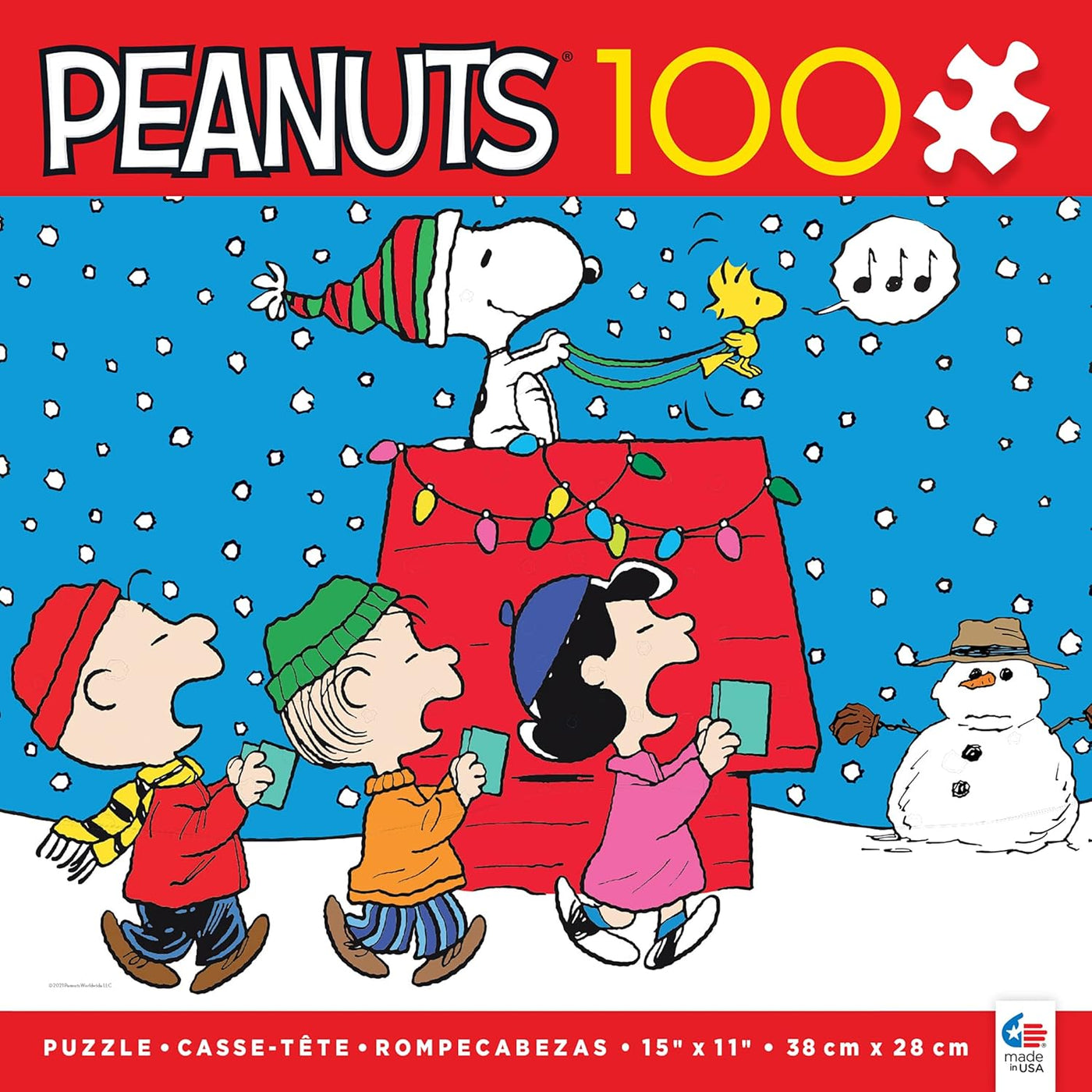 100pc Peanuts Holiday Puzzle