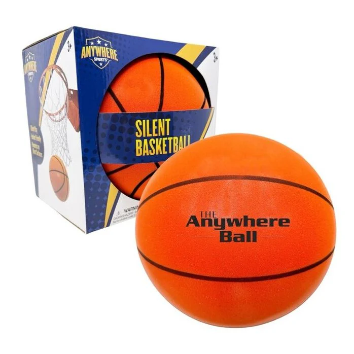 Anywhere Sports 7" Silent Basketball
