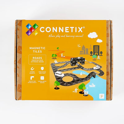 Connetix Creative Roads Pack 48 pc