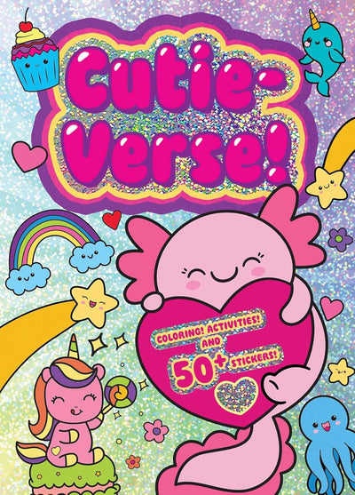 Jumbo Foil Coloring Book: Cutie-Verse