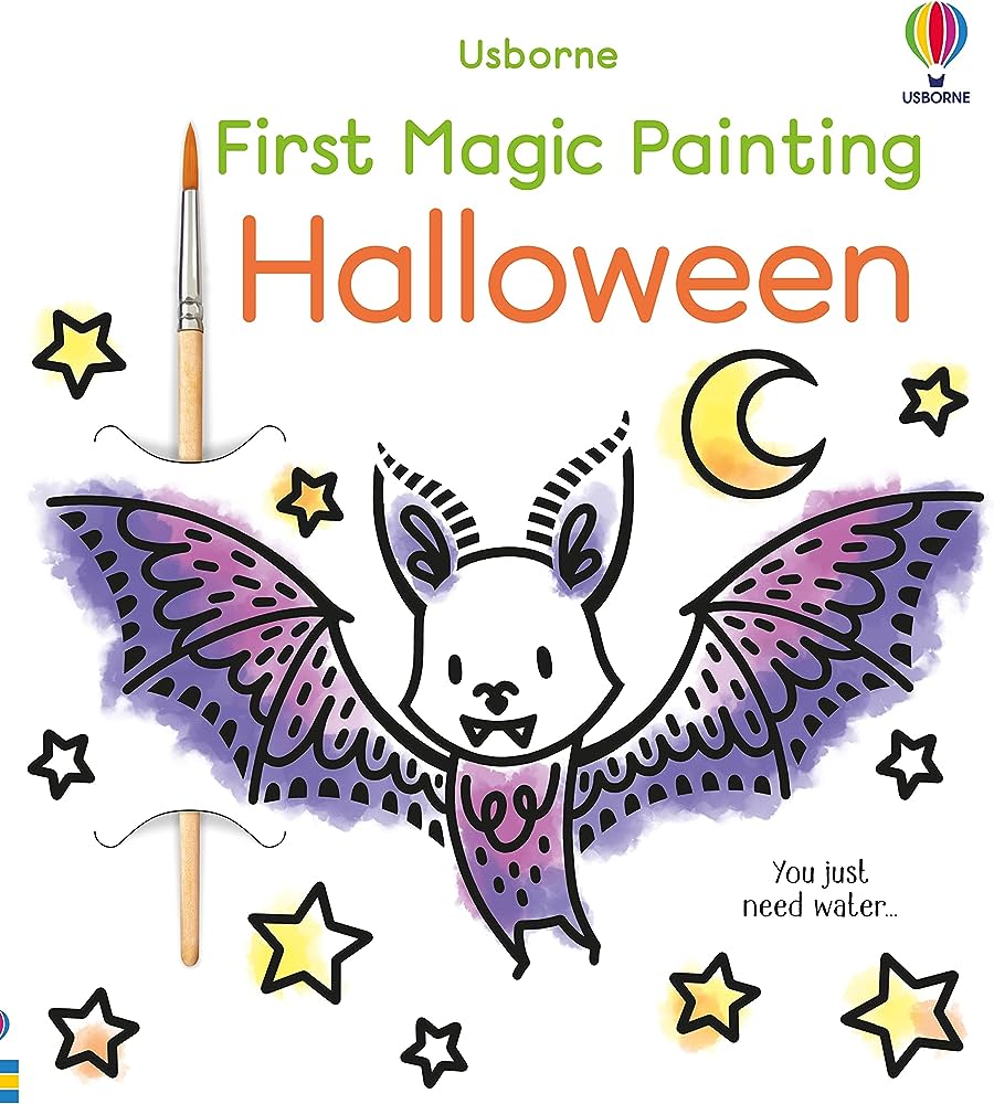 First Magic Painting Halloween Book