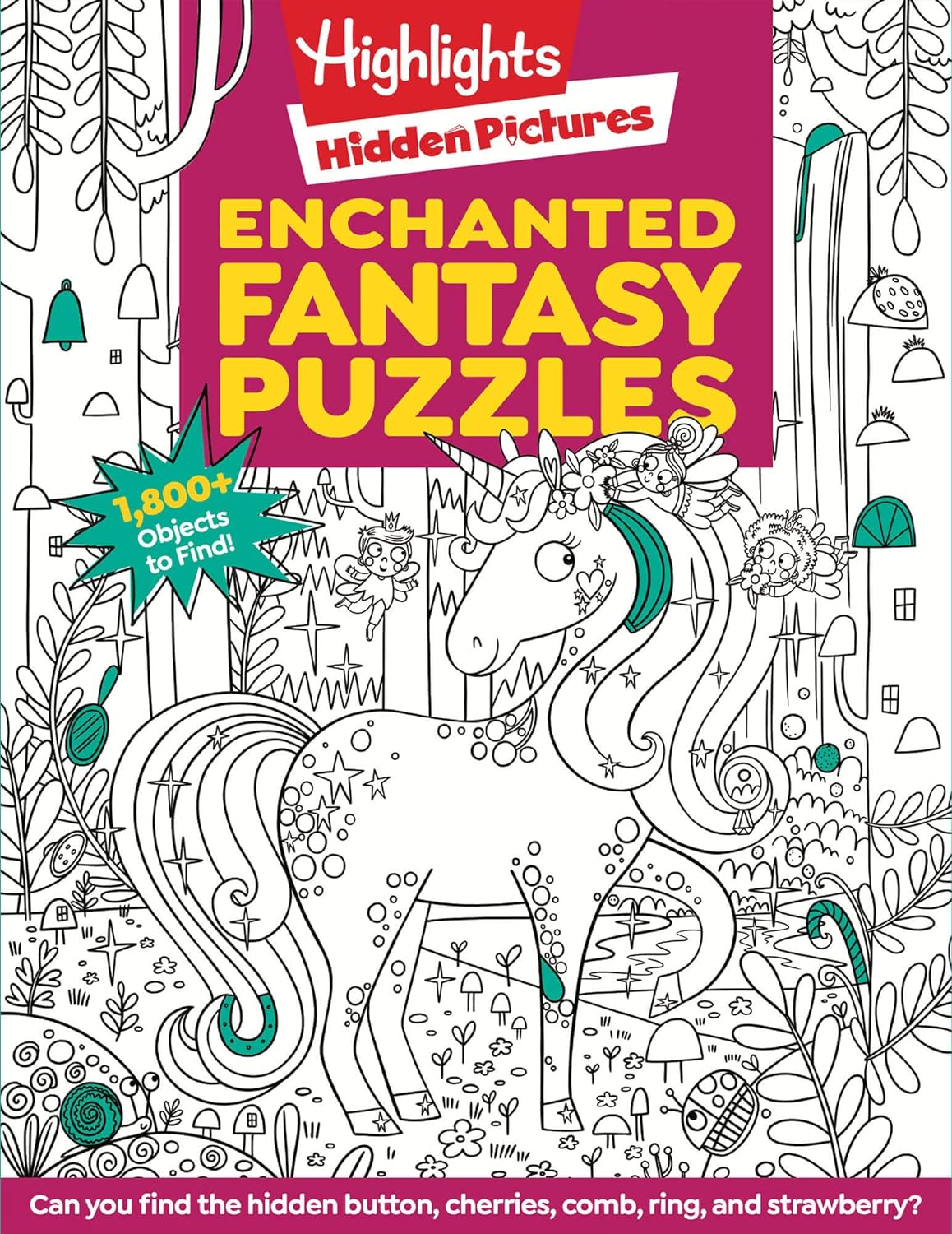 Highlights Enchanted Fantasy Hidden Pictures Puzzles