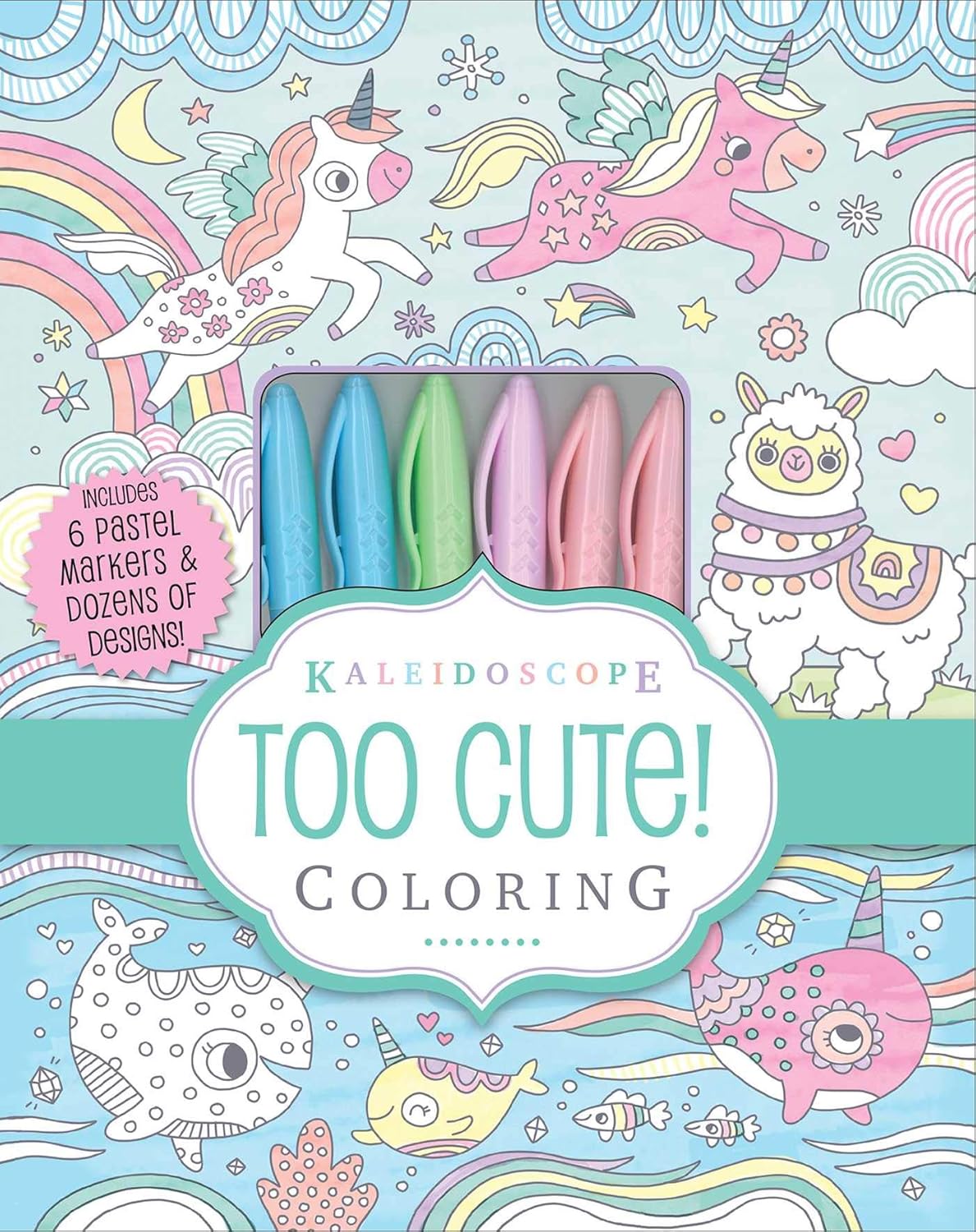 Kaleidoscope: Too Cute! Coloring