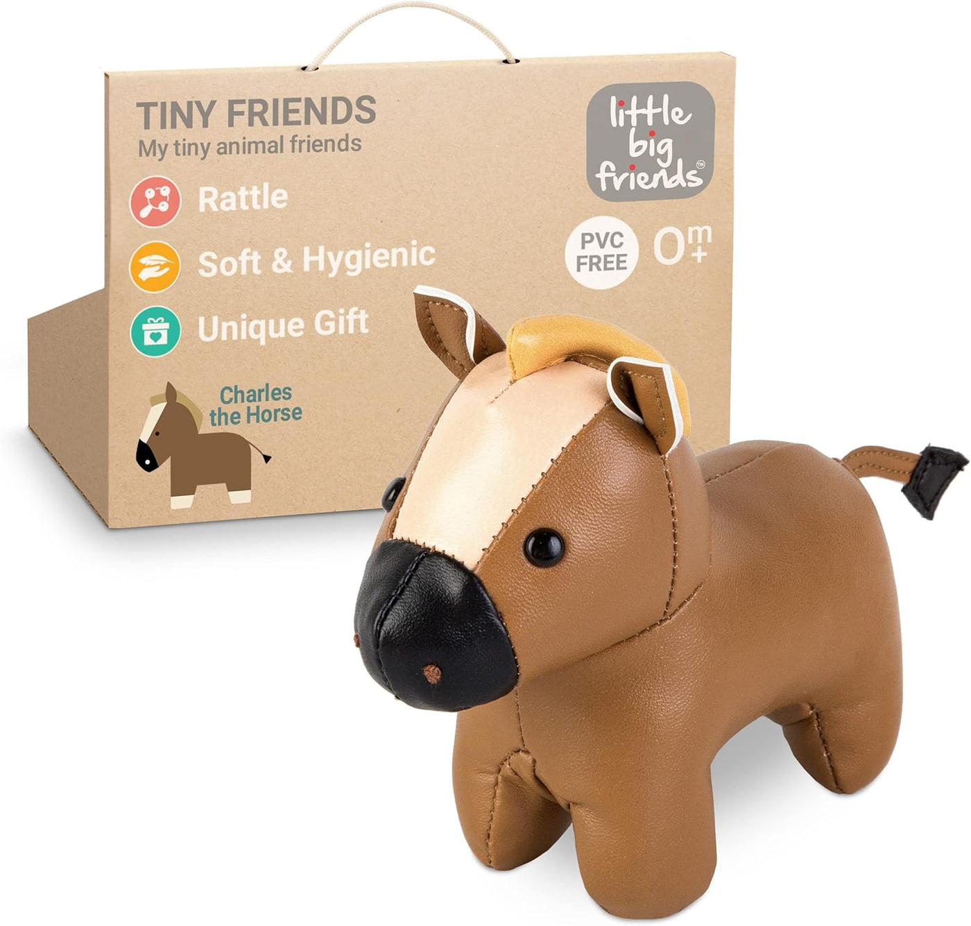 Little Big Friends Tiny Friend Charles the Horse Rattle