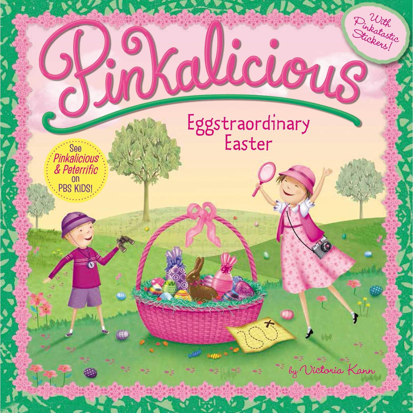 Pinkalicious Eggstraordinary Easter + Stickers