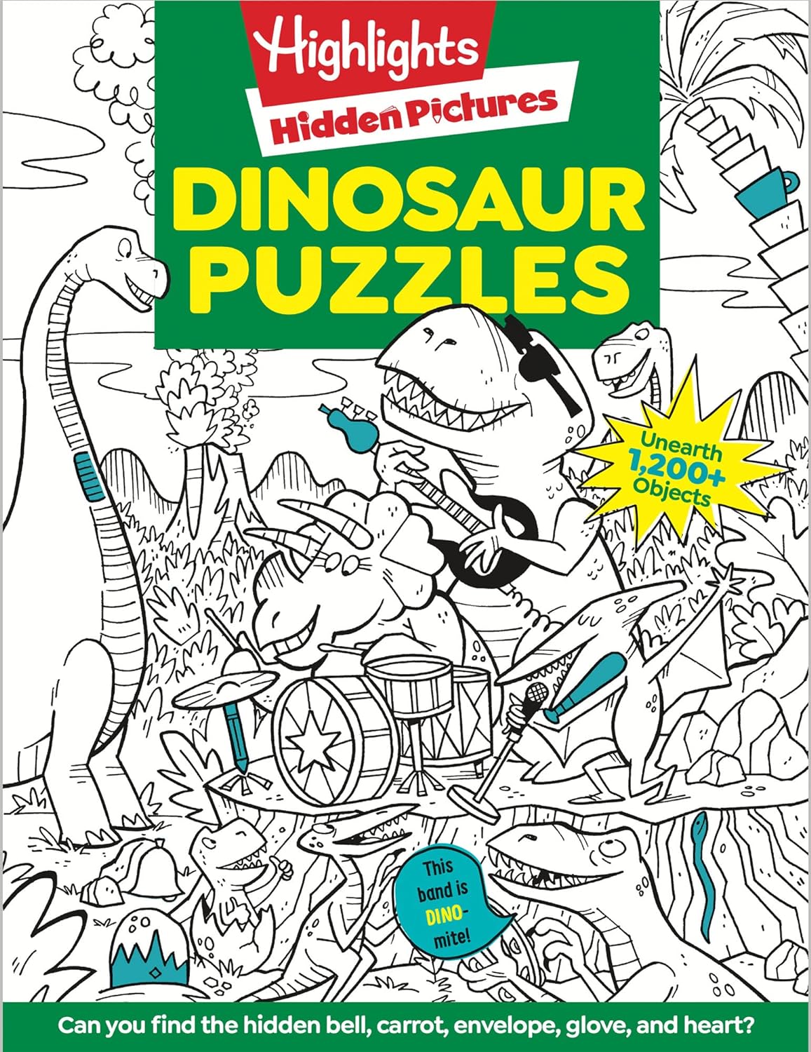 Highlights Hidden Pictures Dinosaur Puzzles