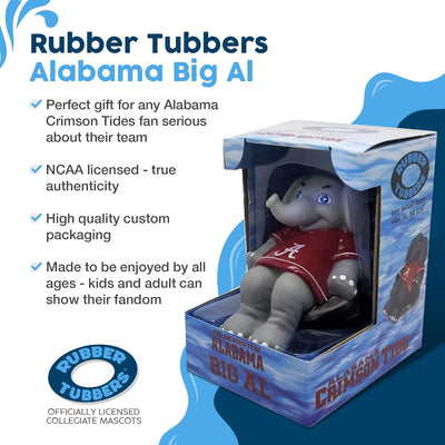 Crimson Tide Big Al Floating Bath Toy & Memorabilia