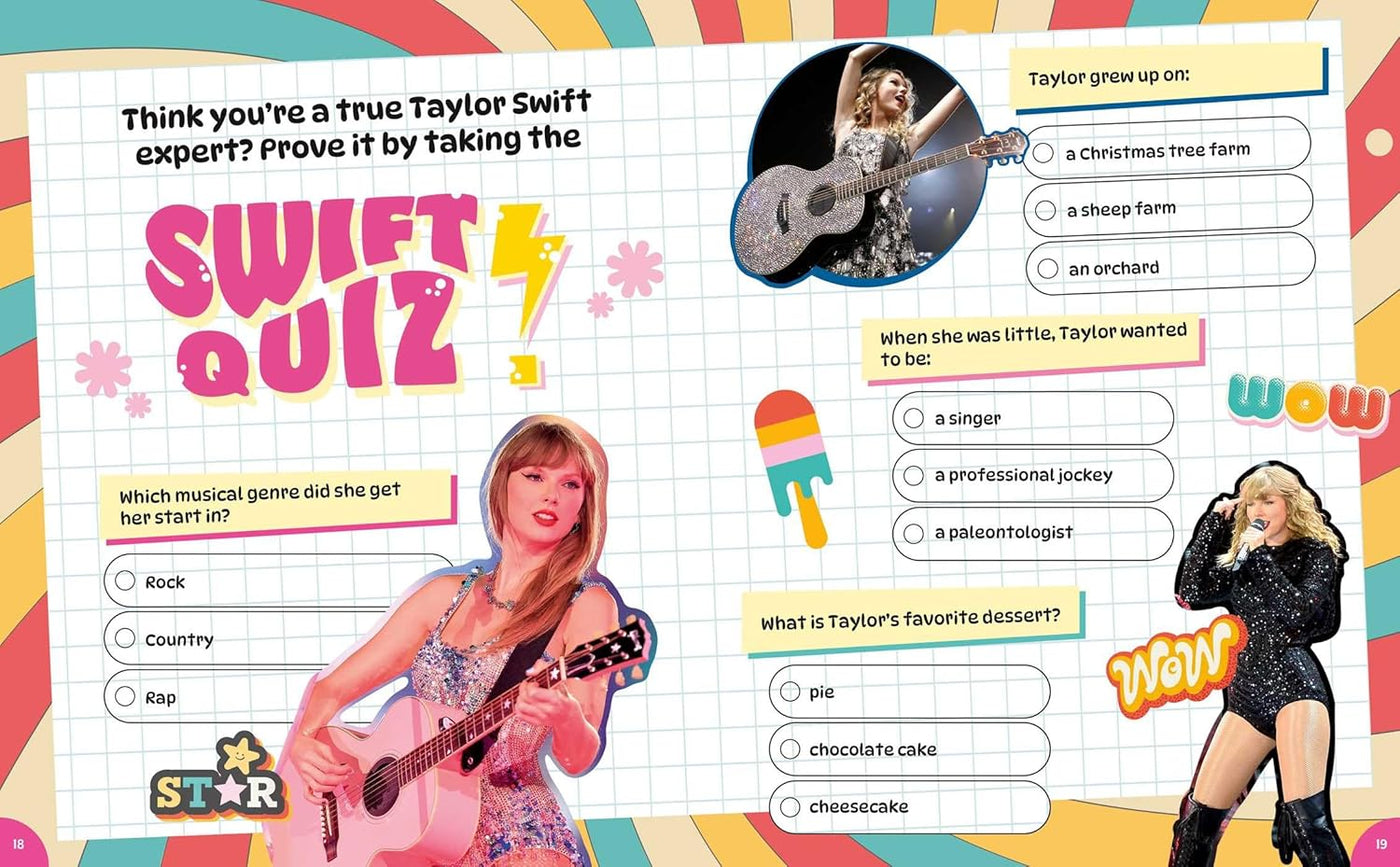 Taylor Swift: Coloring & Activity Book
