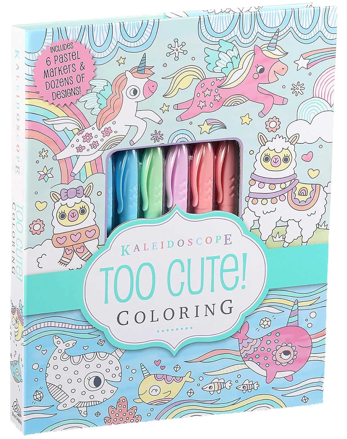 Kaleidoscope: Too Cute! Coloring