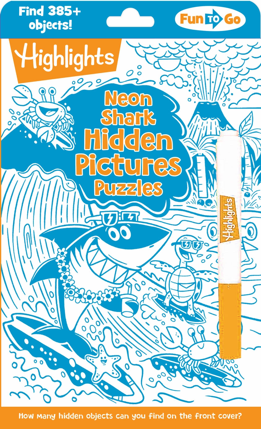 Highlights Neon Shark Hidden Pictures Puzzles