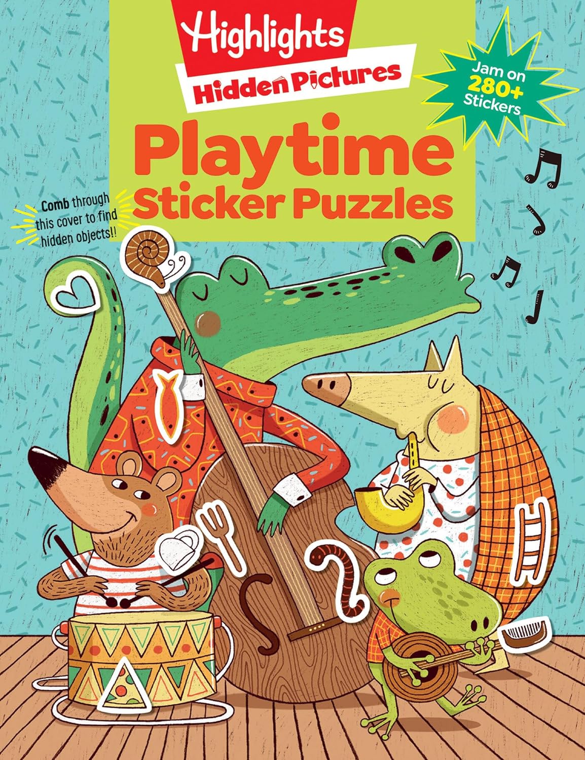 Highlights Playtime Sticker Puzzles