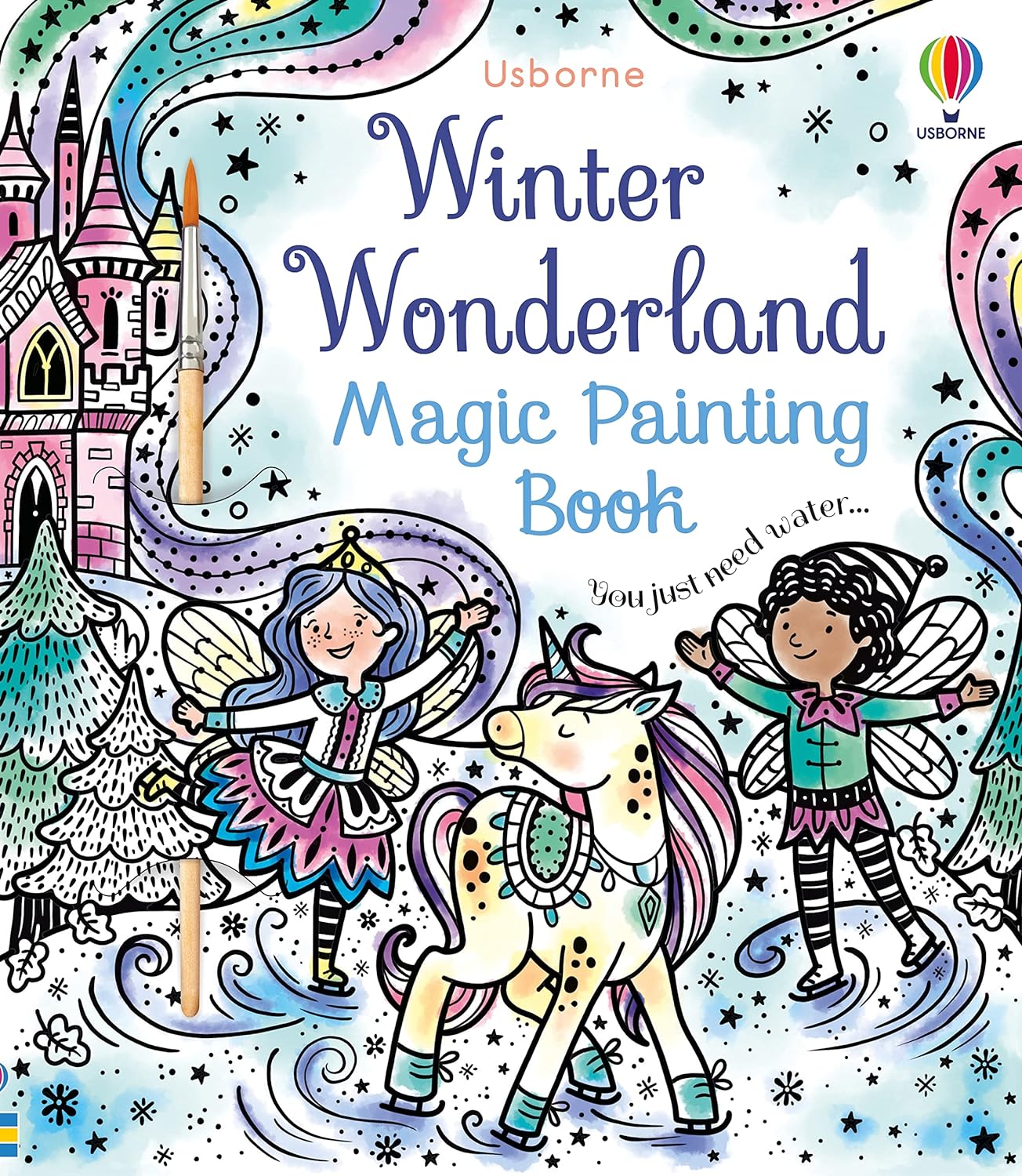 Winter Wonderland Magic Painting Book: A Winter and Holiday Book for Kids (Magic Painting Books)