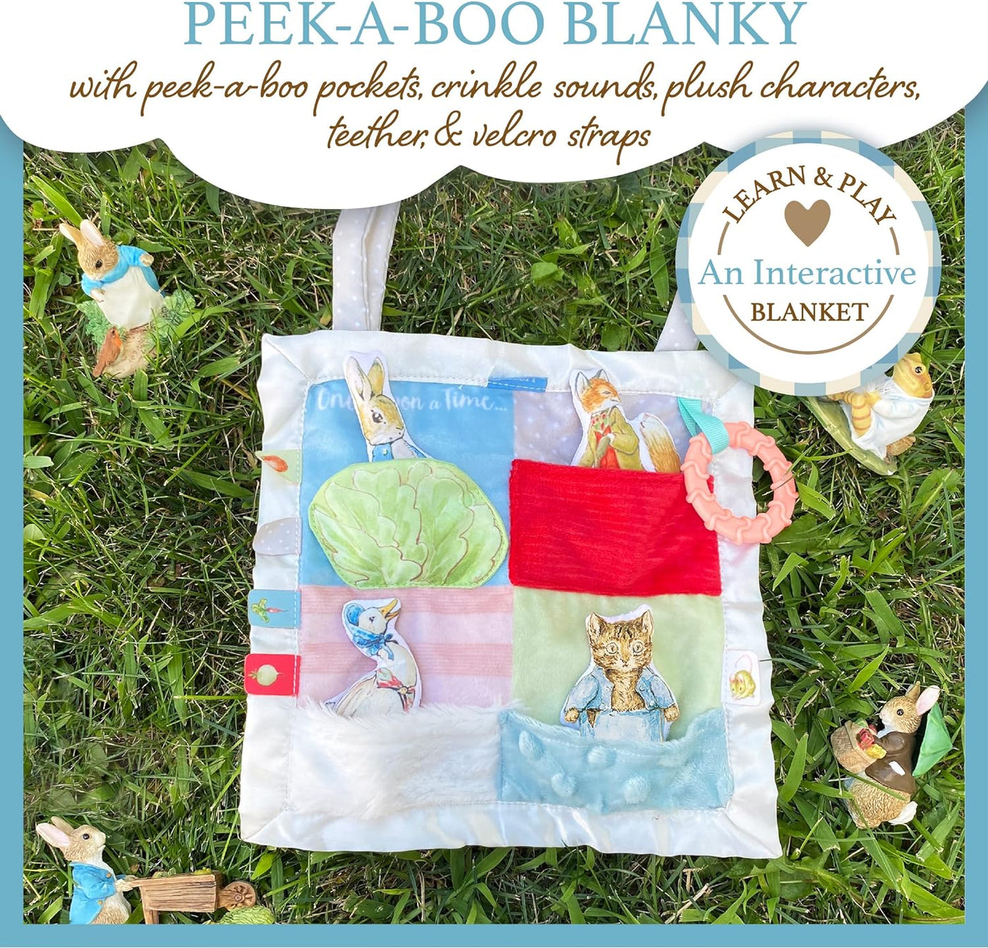 Beatrix Potter Peek-a-Boo On the Go Blanky