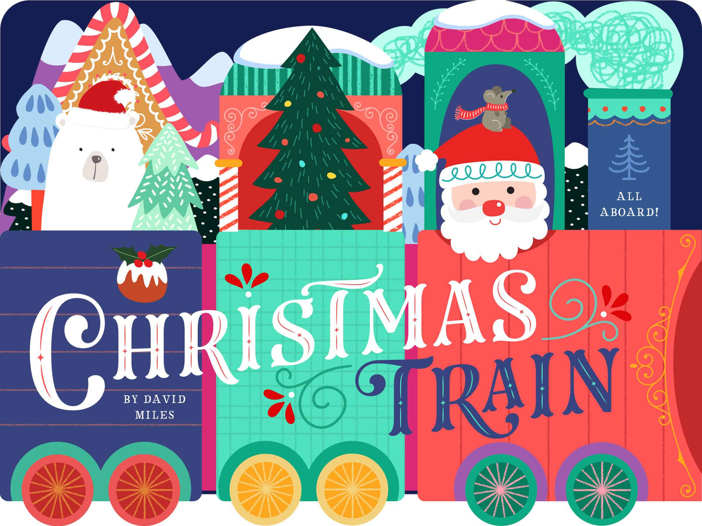 Christmas Train Board Book