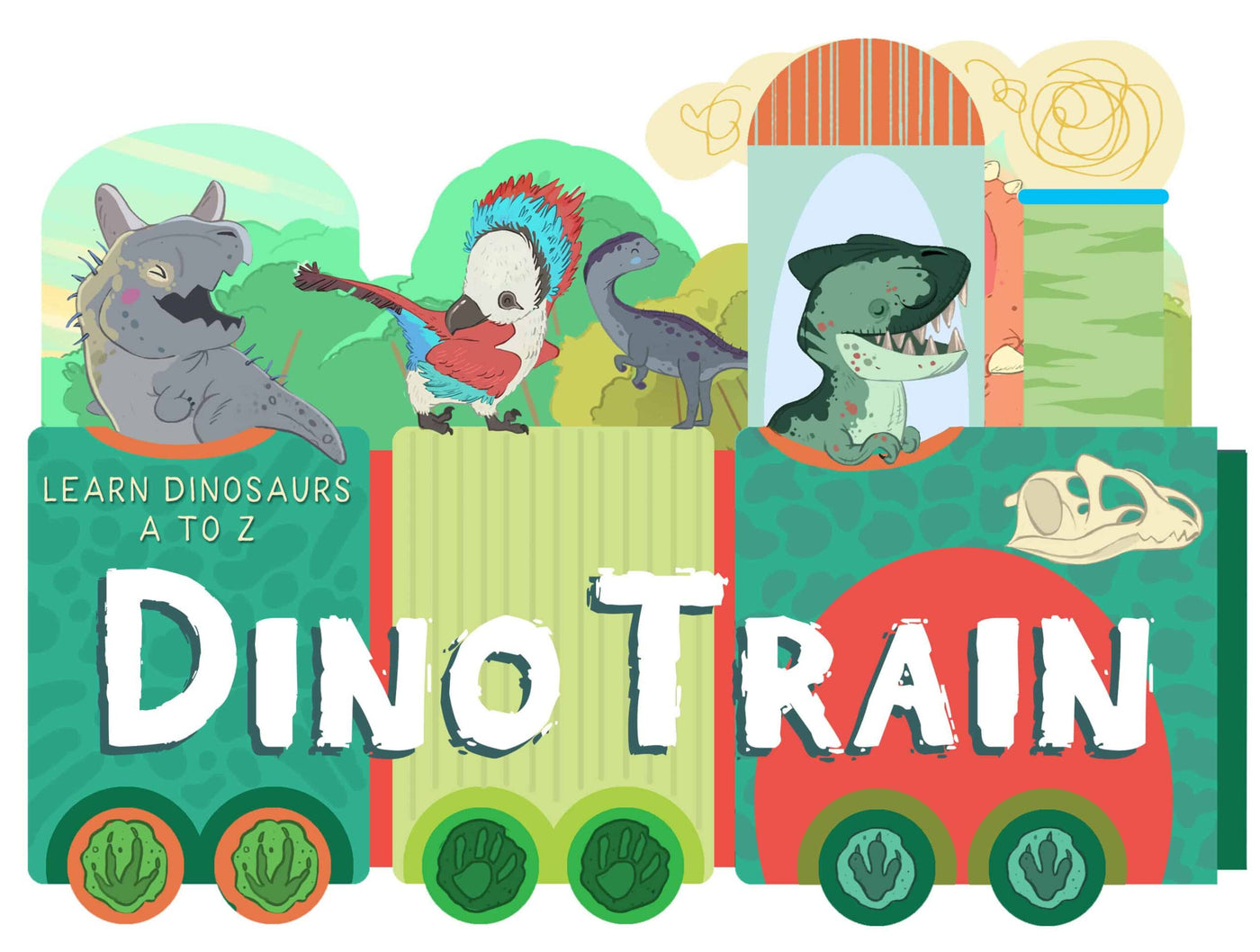 Dino Train Board Book