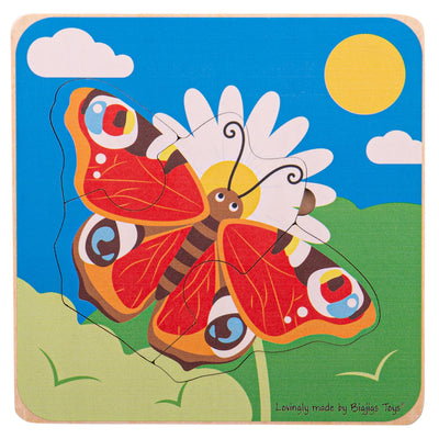 Butterfly Lifecycle Layer Jigsaw Puzzle